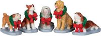 Lemax Christmas Pooch Set Van 5