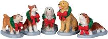 Lemax Christmas Pooch Set Van 5