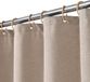 Merkloos Taupe Douchegordijn 240 GSM, 120 x 200 cm, Wasbaar, Luxe Hotelkwaliteit