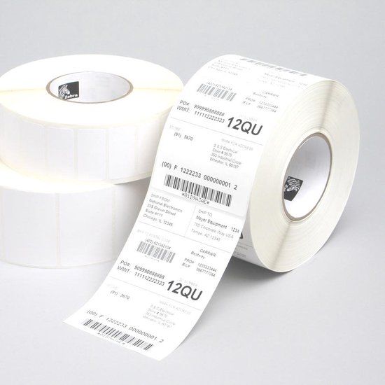 Zebra Z-Perform 1000T printeretiketten Wit 102 mm