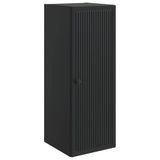 vidaXL Wandkast Zwart 33 x 34,5 x 90 cm Bewerkt hout