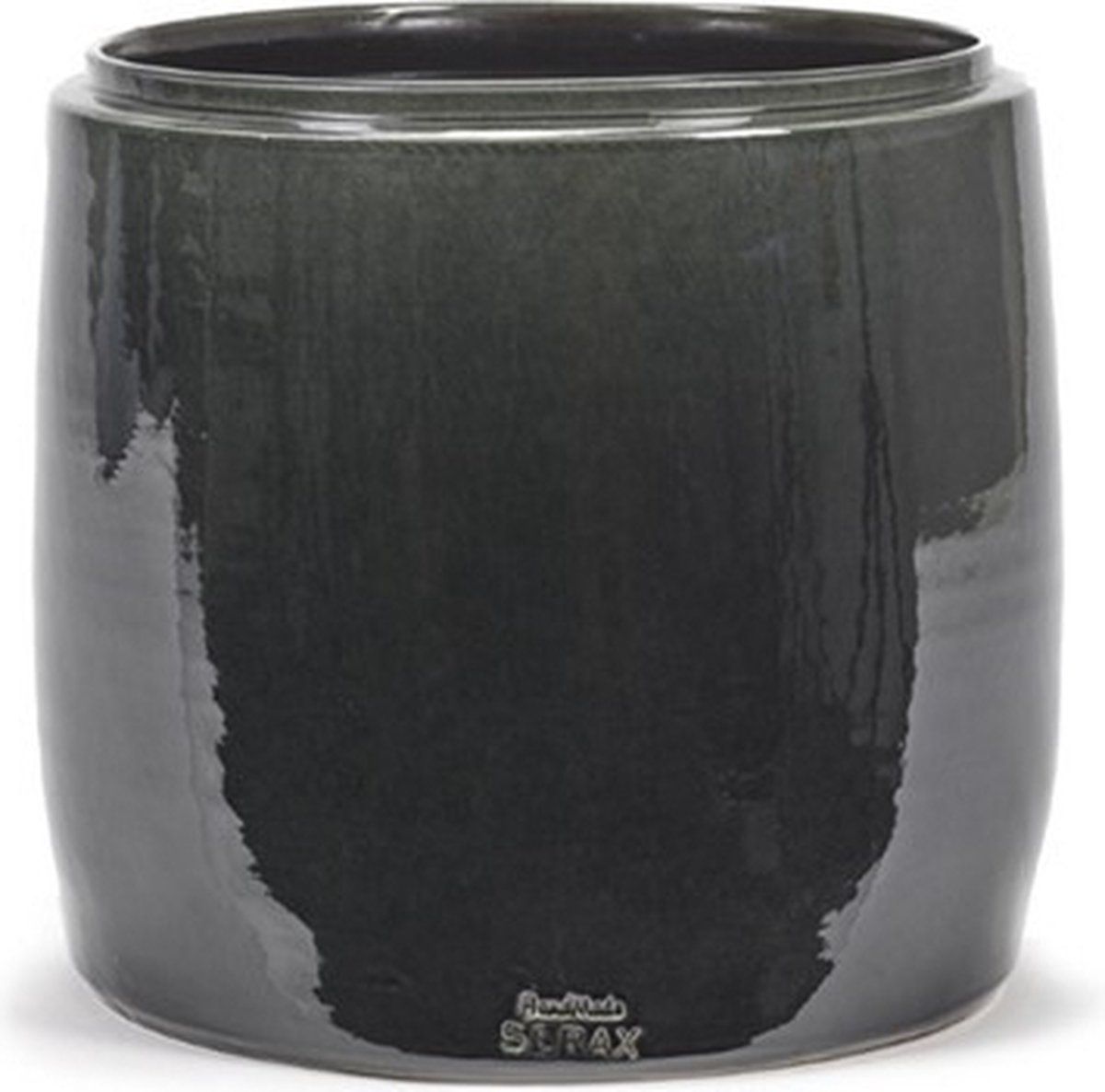 Serax Bloempot Grijs-Donker Grijs D 26 cm H 26 cm