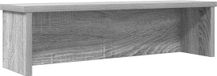 vidaXL Keukenrek stapelbaar 60x15x16cm bewerkt hout grijs sonoma eiken
