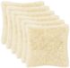 vidaXL Kussensloop 6 stuks Crèmekleurig 30 x 30 cm Katoensatijn