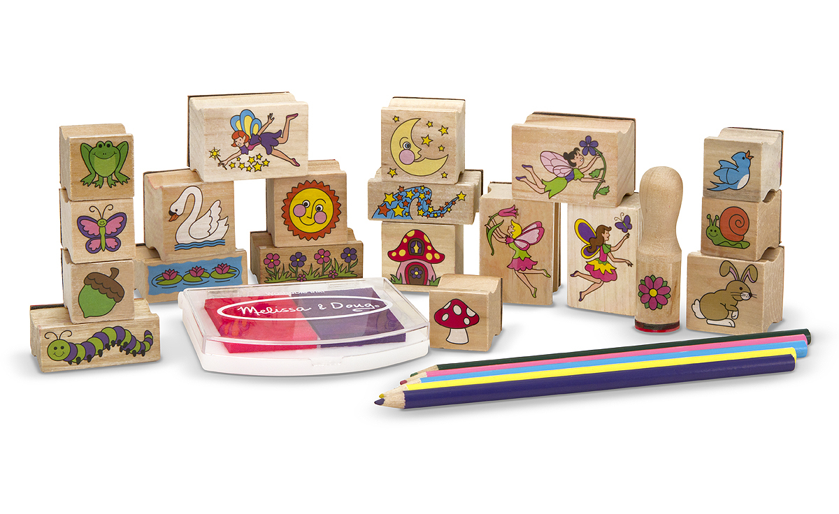 MELISSA & DOUG Stamp-A-Scene - Fairy Garden