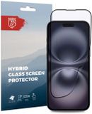 Rosso Hybrid Glass Screen Protector voor Apple iPhone 16 Plus