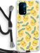 Case Company® - Oppo A93 5G Case with Cord - Lemons - Black Cord - Back Cover - TPU