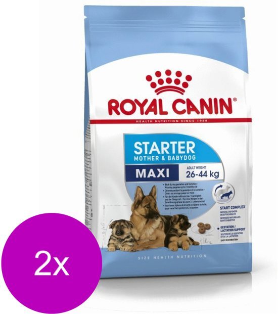 Royal Canin Shn Maxi Starter Mother & Babydog - Hondenvoer - 2 x 15 kg