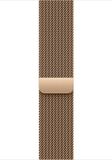 Apple Watch 46mm Gold Milanese Loop - M/L