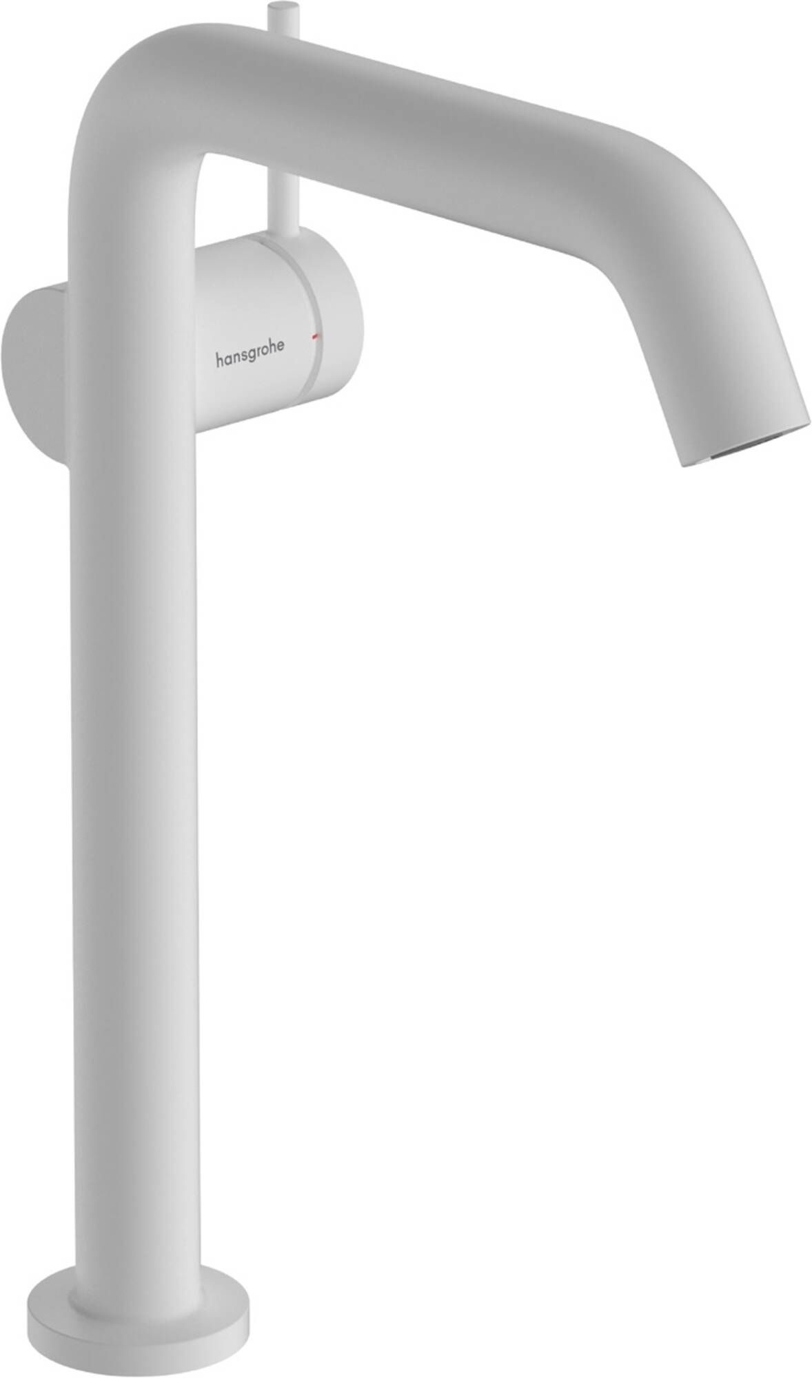 Hansgrohe Tecturis S Wastafelmengkraan - voor waskommen - zonder waste - 16.7cm uitloop - mat wit 73372700