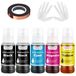 OEM Epson 5 x 100 ml sublimatie-inkt voor Epson ET-2400, ET-2720, ET-2760 en andere modellen.