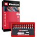 Einhell Boîte à embouts 11 pièces 118663 – Jeu d'embouts Torx, PH, PZ, Inbus – Porte-embout inclus