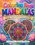 Zen Mandalas & Geometric Flow Coloring Book