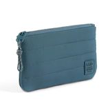 Miquelrius - Plat etui, gevoerd, petroleum