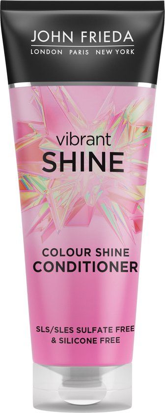 John Frieda Vibrant Shine Colour Conditioner - 250ml - For Colored Hair