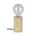 Homemania Bureaulamp Foster, Bureau, Nachtkastje, Hout, 8-12 x 8-12 x 15 cm