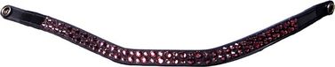 Presteq Frontriem Presteq Starglow Zwart-rood