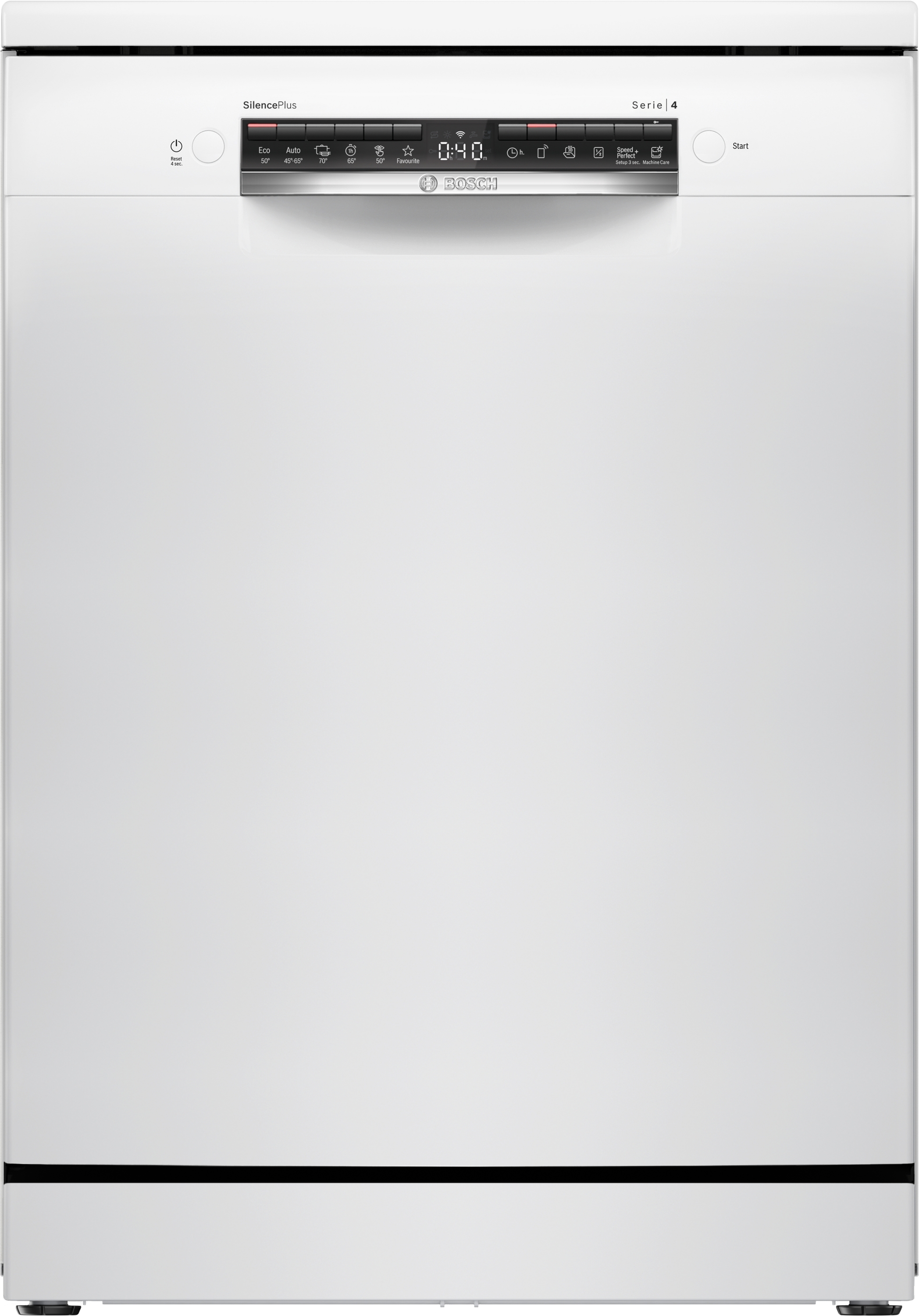 Bosch SMS4EVW08E Serie 4 - Vrijstaande vaatwasser - 60 cm - Wit - Home Connect