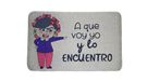 hola-world. Originele deurmat voor entree en binnendeur (keuken, slaapkamer, woonkamer enz.), antislip rubberen onderkant, machinewasbaar, model: Madre, afmetingen: 40 x 60 cm.