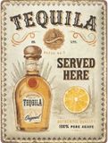 Nostalgic Art Merchandising Wandbord 30 x 40 cm - Tequila Served Here