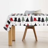 Muaré Vlekbestendig tafelkleed van hars Merry Christmas 300 x 180 cm