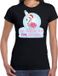 Bellatio Decorations Shoppartners Bv Flamingo Kerstbal shirt / Kerst t-shirt I am dreaming of a pink Christmas zwart voor dames - Kerstkleding / Christmas outfit M