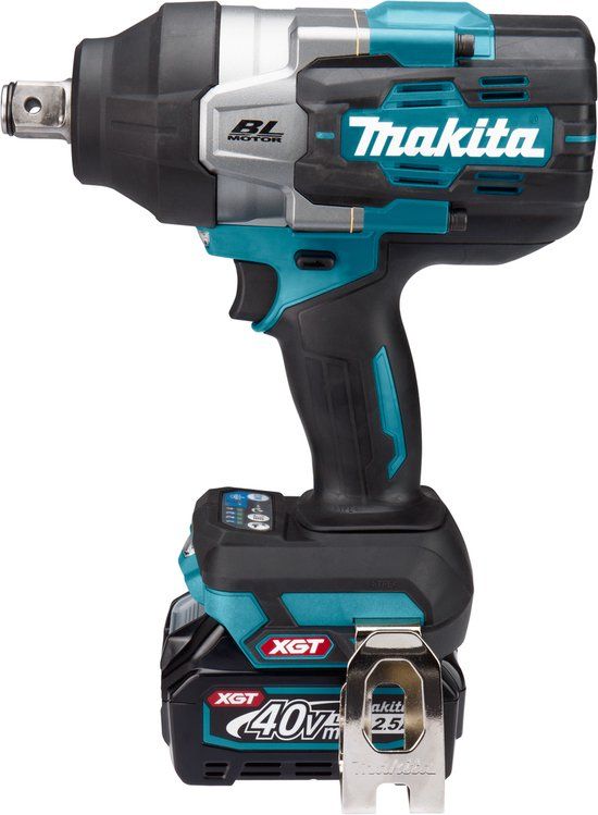 Makita TW001GD201 Accu Slagmoersleutel 3/4" 1800Nm XGT 40V Max 2.5 Ah + 2x Accu + Lader in Mbox