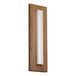 EGLO LED buitenlamp Binetto, rechthoekige buiten wandlamp