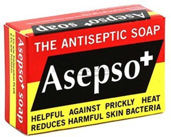 Asepso desinfecterende handzeep 80 gram - Anti-bacterieel - Parfumvrij