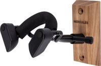 Hercules HCDSP-57WB Vioolwandhouder, altvioolwandhouder, AGS, kort, houten voet, naturel