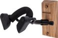 Hercules HCDSP-57WB Vioolwandhouder, altvioolwandhouder, AGS, kort, houten voet, naturel