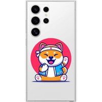 Samsung Galaxy S24 Shiba ninja Verstevigd hoesje met sublimatie bedrukking
