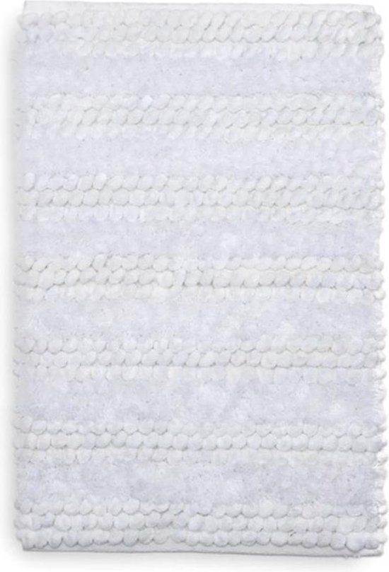 Heckett & Lane Roberto Badmat - 60x100cm - Wit - Katoen