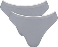 Sloggi Women GO Sense High leg (2-pack) - dames slip - grijs