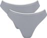 Sloggi Women GO Sense High leg (2-pack) - dames slip - grijs