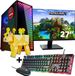 ScreenON - Minecraft Moobloom Gaming Set V2 (GamePC + 27 Pouces Moniteur + Clavier + Souris)