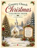 Country Church Christmas Coloring Book: A Christian Gift Book