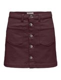 Only Dames Rok regular fit Rood XL Volwassenen