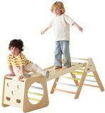 Classic World Houten Klimset - 5-in-1 Speeltoestel voor Kinderen