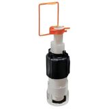 Regiplast CE706P persluchtventiel, 1 debiet, met plaat en sokkel voor Cesame CE2571/ce2572/ce3071/ce3072, wit