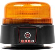 AMiO Orange LED Beacon Emergency Light with Magnet 36LED 12/24V Rechargeable
