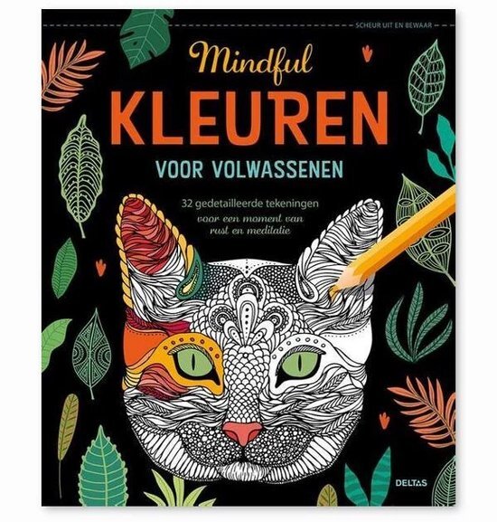 Deltas Kleurboek volwassenen mindful kleuren