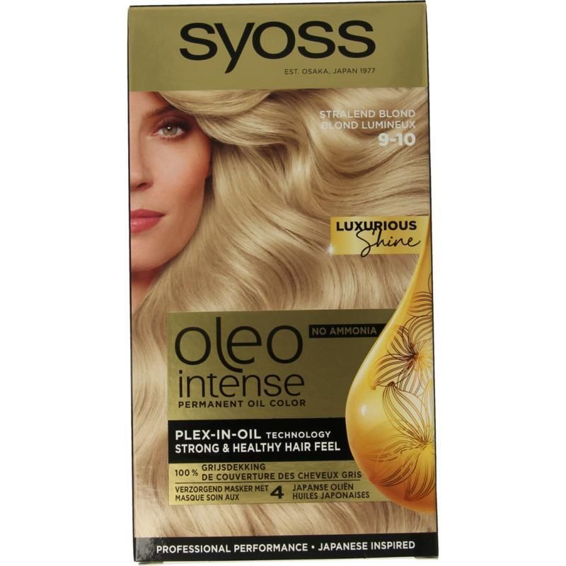 Color Oleo Intense 9-10 Bright Blond Hair Dye 1 Set