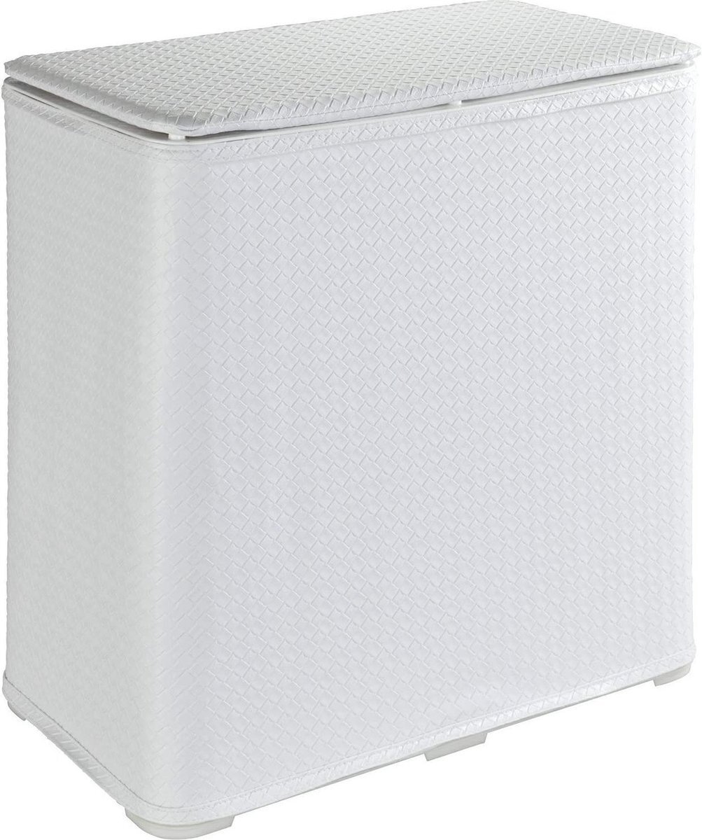 WENKO Wasmand 49 X 50 Cm 65 Liter Wit