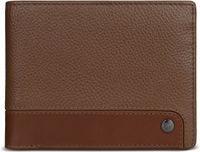 Bugatti Due Portemonnee RFID-bescherming Leer 11.5 cm - Jongens - Horizontaal - cognac