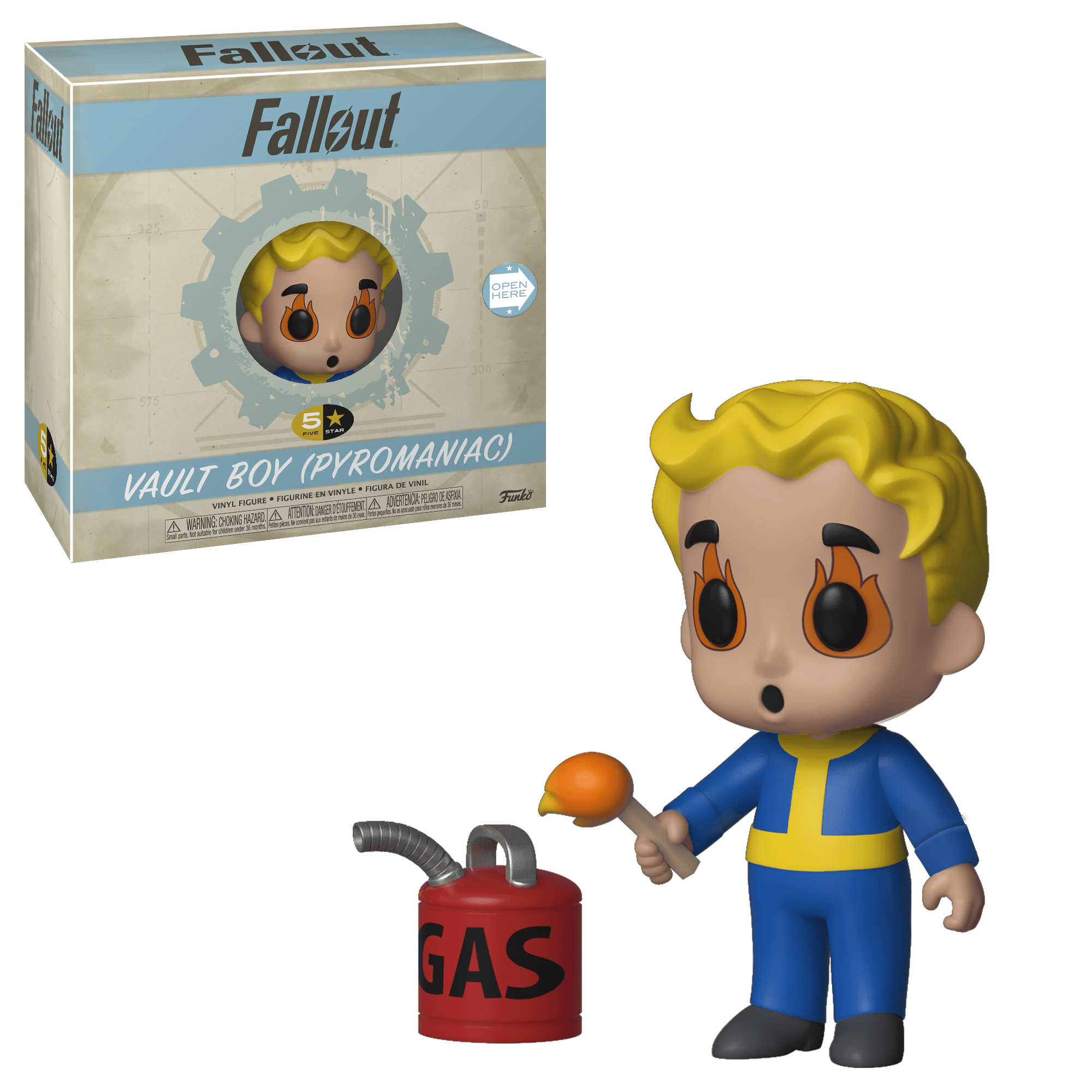 Funko 5 Star: Fallout - Vault Boy (Pyromaniac) Merchandise