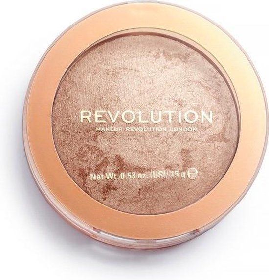 Makeup Revolution Re-Loaded Holiday Romance Powder Bronzer - 15g
