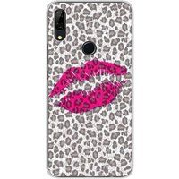 1001 coques Huawei Bedrukt siliconen hoesje compatibel met Huawei P Smart Z baiser leopard