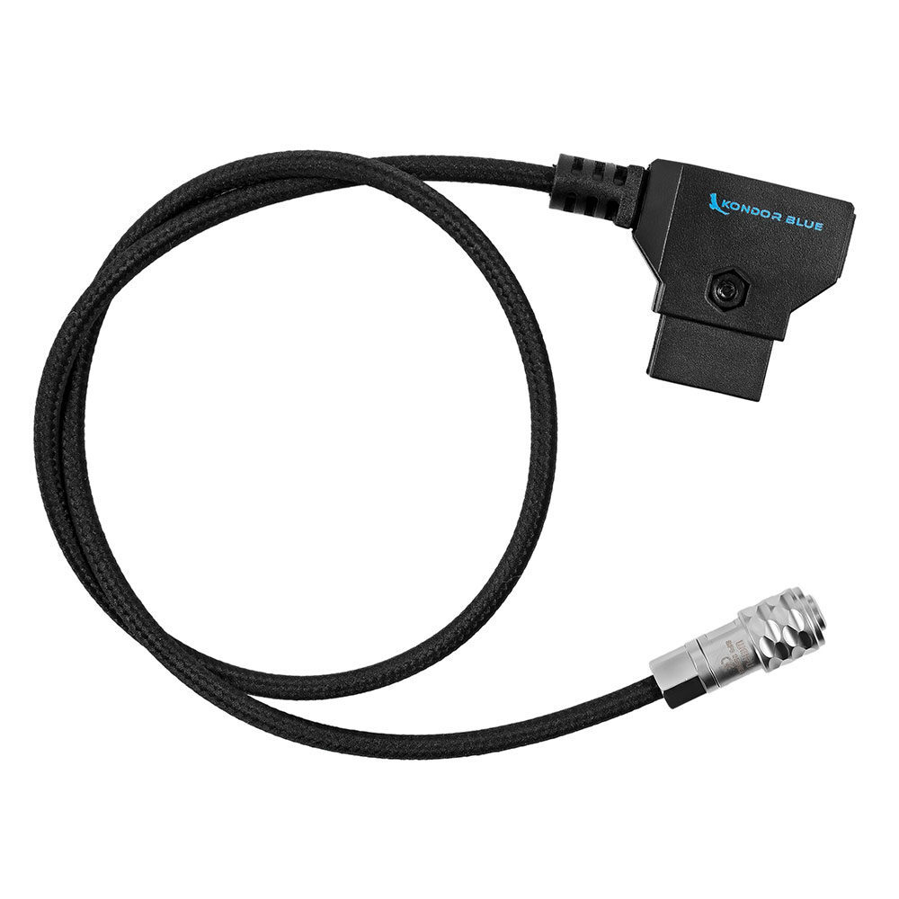 Kondor Blue D-Tap to Blackmagic Pocket Cinema 4K/6K Power Cable 20"" Black