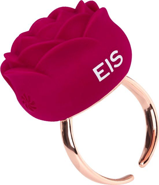 EIS Rozen-ring-vibrator van siliconen